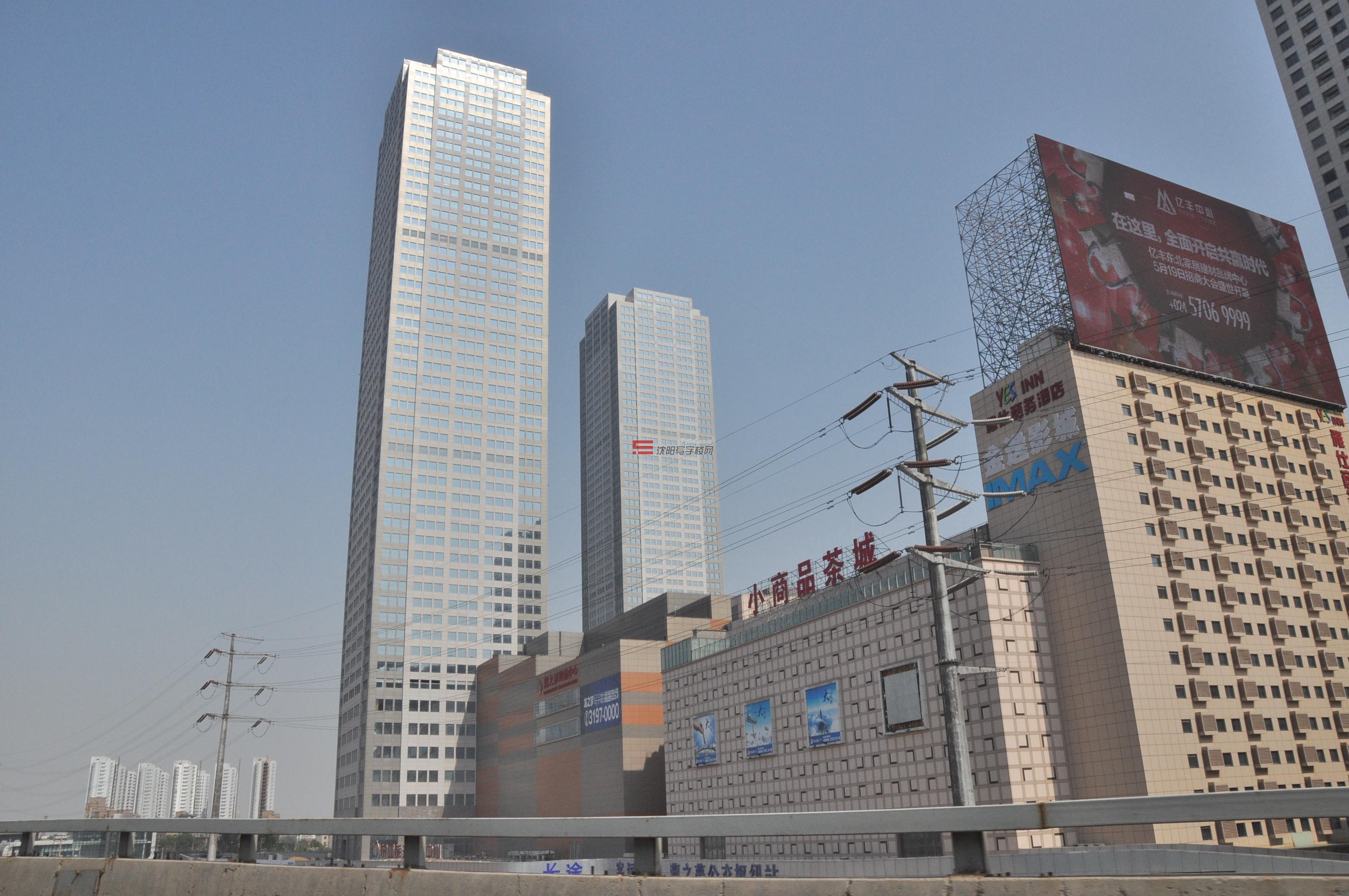 沈陽龍之夢大廈1020平米寫字間出租，黃金地段優質辦公空間